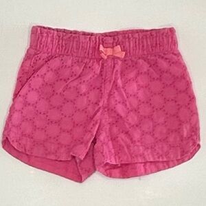Cherokee Pink Patterned Kids Shorts
